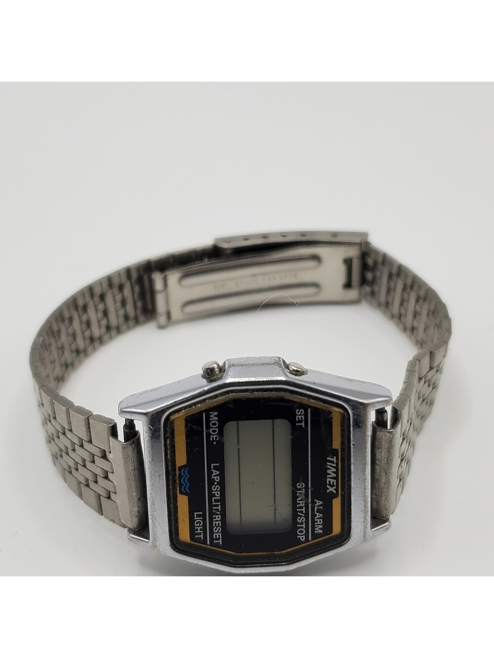 Vintage 1991 Timex Digital K Cell Watch For Parts Or Repair